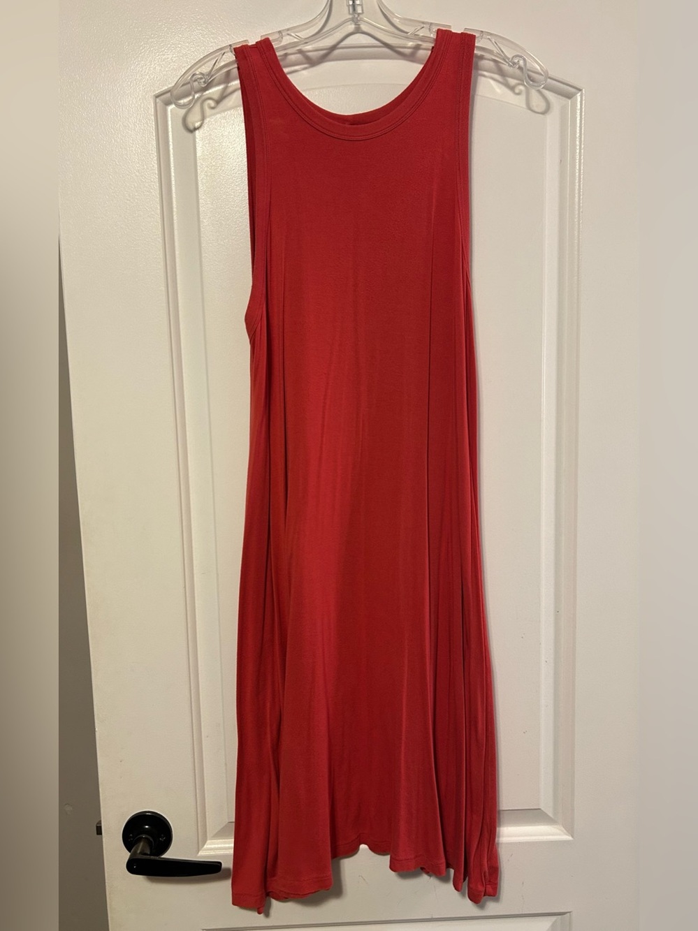 A New Day Red Sleeveless Casual Dress - M